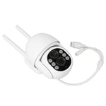 Outdoor WiFi Surveillance Camera 2 Lens Zoom PTZ Cam 350 90°Swivelling Colour✈