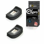 Ex-Pro 2Pack Replacement Eye-piece cap/Eyecup [EG] for Canon EOS 1D C