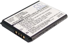 Kompatibelt med Alcatel OneTouch 2012G, 3.7V, 700 mAh