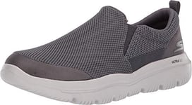 Skechers Men's Go Walk Evolution Ultra - Impeccable Sneaker, Charcoal Textile, 6.5 UK X-Wide