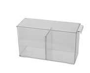 Clas Ohlson Kylskåpsförvaring med avdelare, transparent