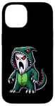 Costume de fantôme portant un dinosaure pour Halloween Cosplay T-Rex Coque pour iPhone 14
