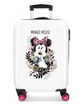 Disney Suitcase 3668764 Minnie Style Trolley Polyester White