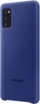 Samsung Galaxy A41 Blue Silicone Cover Soft Case EF-PA415TLEGEU