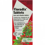 Floradix Iron and Vitamin Tablets 84 Capsules