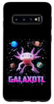 Coque pour Galaxy S10 Galaxotl Axolotl In Galaxy Cute Pet Mexican Space Axolotl