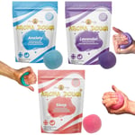 Aroma Dough 3pk Sleep Set - Anxiety Sleep Lavender Multi Sensory Therapy Dough