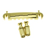 New Wrap Bridge Tailpiece for Les Paul Junior - Gold - Guitar LP Jr