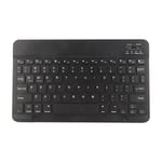 Tangentbord för surfplatta QWERTY Layout Auto Sleep Ultra Slim BT-anslutning Genvägar Trådlöst tangentbord för IOS Tablet Pro Mini Svart
