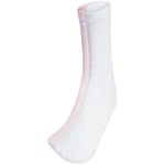 ADIDAS Jacq TREF Crew Socks Unisex Adult, Blanc/Transparent, M