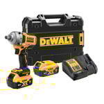 Slagmutterdragare DeWalt DCF891P2T-QW; 18 V; 2x5,0 Ah batt.