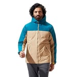 Berghaus Men's Deluge Pro 2.0 Insulated Waterproof Jacket, Kelp/Deep Ocean, L