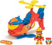 NEW SuperThings Rivals of Kaboom - Pizzacopter Helicopter 1 Exclusive Kazoom Kid