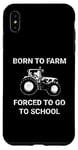 Coque pour iPhone XS Max Agriculteur Tracteur Paysan Agriculture Enfants Cadeaux