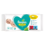 1 x Pampers Baby Wipes Sensitive New Baby (50 Wipes)