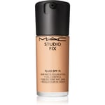 MAC Cosmetics Studio Fix Fluid SPF 15 24HR Matte Foundation + Oil Control Matterende foundation SPF 15 Skygge C4 30 ml