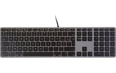 LMP USB Keyboard KB-1243 Gris sidéral - Clavier AZERTY USB Mac