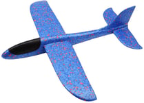EJY Hand Launch Glider Planes Throwing Airplane Model Foam Flying Plane Toy (blue, 45cm)