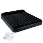 Uppblåsbar madrass 203x183x25 cm dubbel INTEX 64144