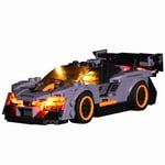 FADF LED Light Set for Lego Senna McLaren Driver, Lighting Kit Compatible with Lego 75892 Speed Champions (Lego Model NOT Included)