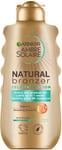 Garnier Ambre Solaire Natural Bronzer Self Tan Lotion, Natural & Streak Free Fa