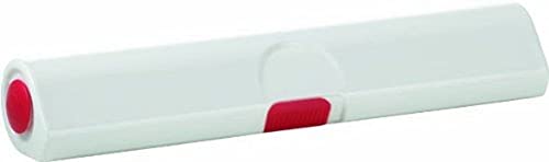 EMSA Emsa 508020 Dérouleur coupe-film papier d'aluminium et film alimentaire, Click and Cut, Plastique, Rouge/Blanc, Taille 33 cm, 1 - Pack