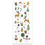 Galleri Papper Glitterstickers - Julmotiv 39 st Klistermärken