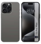 Housse En Silicone Gel TPU Transparent Compatible Avec L'Iphone 15 Pro Max (6,7)