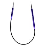 KnitPro Zing Circular Needle 25cm 3.75mm - 3pcs, Purple