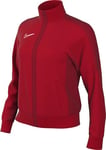 Nike Femme W Nk Df Acd23 Trk Jkt Knit Soccer Track Jacket, University Red/Gym Red/White, XL EU