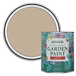 Rust-Oleum Brown Mould-Resistant Garden Paint In Gloss Finish - Salted Caramel 750ml Fence Paint, Shed Paint Fence Paint, Shed Paint