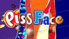 Piss FACE Chocolate Novelty Wrappers Insults Valentines Day Love Gift Present Rude Funny (Chocolate BAR NOT Included)
