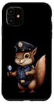 Coque pour iPhone 11 Policière écureuil
