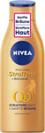 NIVEA Body Lotion Firming + Tanning Q10, Care for a Gentle Tan with Fresh Summer