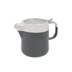 La Cafetiere Barcelona Grey Ceramic Filter Teapot - 4 Cup