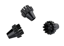 Polti Vaporetto Black Nylon Brushes for Eco Pro 3.0 and Classic Steam Cleaners