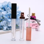 5ml Lip Gloss Tubes Diy Empty Cosmetic Bottle Refillable Liquid Black