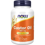 NOW Castor Oil 650 mg 120 stk