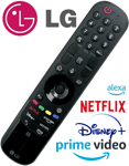 Universal LG Magic Voice Control Remote for MR22GN with LG Channels and Netflix