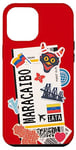 iPhone 14 Plus Venezuela Maracaibo Boarding Pass Travel Trip Adventures Case
