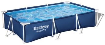 Bestway Steel Pro 9ft x 6ft Rectangular Pool with Filter Pump