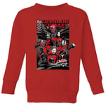 Guardians of the Galaxy The Freakin' Comic Book Cover Kids' Sweatshirt - Red - 3-4 Years