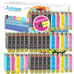 40 cartouches Jumao compatibles pour Epson Expression Photo XP-850 760 55 750