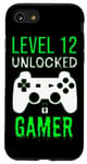 iPhone SE (2020) / 7 / 8 Level 12 Unlocked Gamer - Funny Gamer 12th Birthday Case