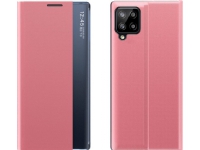 Hurtel Sleep Case flip cover Smart Cover Samsung Galaxy A22 4G rosa