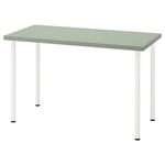 IKEA - LAGKAPTEN / ADILS Työpöytä, Vaaleanvihreä/valkoinen, 120x60 cm