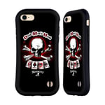Head Case Designs Officially Licensed Alchemy Gothic Dead Man's Hand Skull And Cards Hybrid Case Compatible With Apple iPhone 7/8 / SE 2020 & 2022