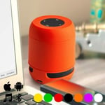 Haut-parleur à connectivité Bluetooth - Enceinte connectée Couleur - Orange