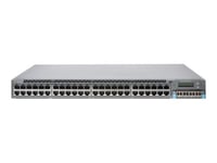 Juniper Networks Ex Series Ex4300-48P - Switch - L3 - Administrerad - 48 X 10/100/1000 (Poe+) + 4 X 40 Gigabit Qsfp+ - Främre Till Bakre Luftflöde - Rackmonterbar - Poe+ (900 W)