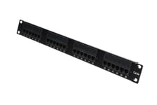 Extralink CAT5E UTP | Patchpanel | 24 portar